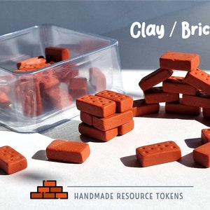 Brick tokens / Clay resource tokens