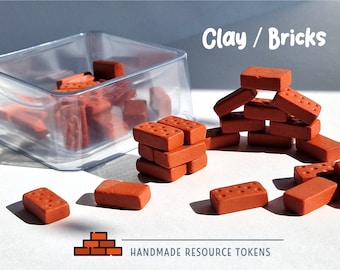 Brick tokens / Clay resource tokens