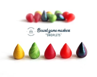 Game markers "droplets" - Blood, oil, poison, spice tokens