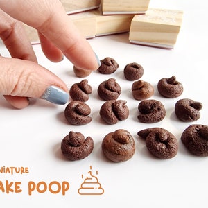 Voiakiu realistisches Hundekot-Geschenk Fake Poop Toys große