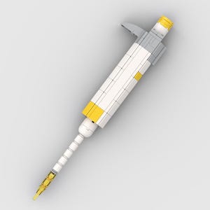 Single-Channel Pipette - Model built of LEGO® bricks for adults
