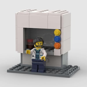Chemical Fume Hood - Model built of LEGO® bricks