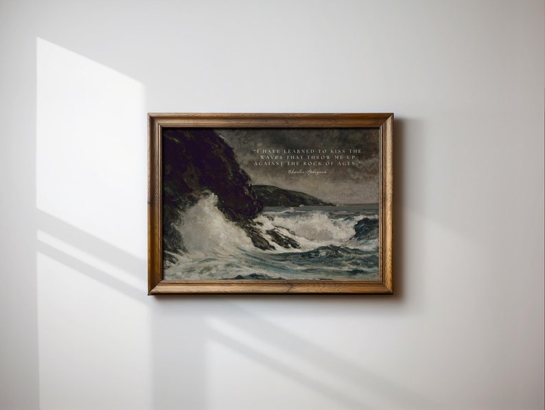 Charles Spurgeon Quote | Christian Landscape Print For The Home | Charles Spurgeon Poster | Digital Download Art | Christian Quotes Wall Art | Digital Prints | Landscape Print | Pastor Gift | Bible Wall Art