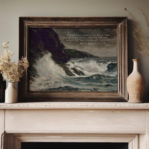 Charles Spurgeon Quote | Christian Landscape Print For The Home | Charles Spurgeon Poster | Digital Download Art | Christian Quotes Wall Art | Digital Prints | Landscape Print | Pastor Gift | Bible Wall Art