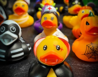 Mystery Spooky Duck | Collectible Haunted Rubber Duckie | Halloween Themed Jeep Ducks | Trick or Treat