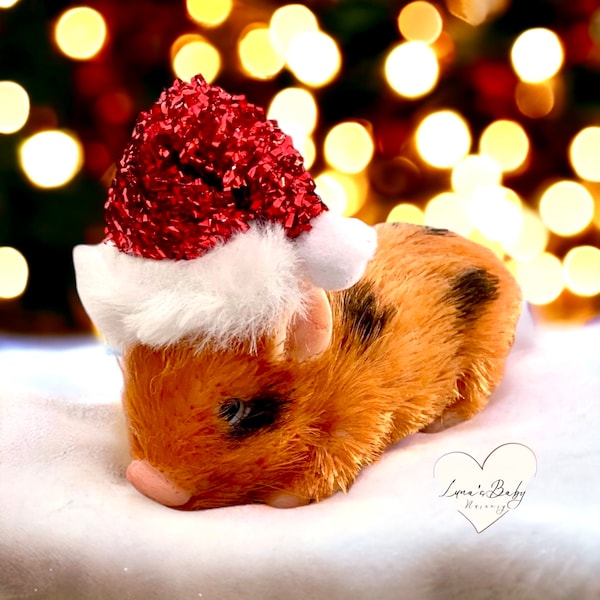 Silicone Pig Santa Claus Hat, Silicone Animal Christmas Hat - ANIMAL NOT INCLUDED.