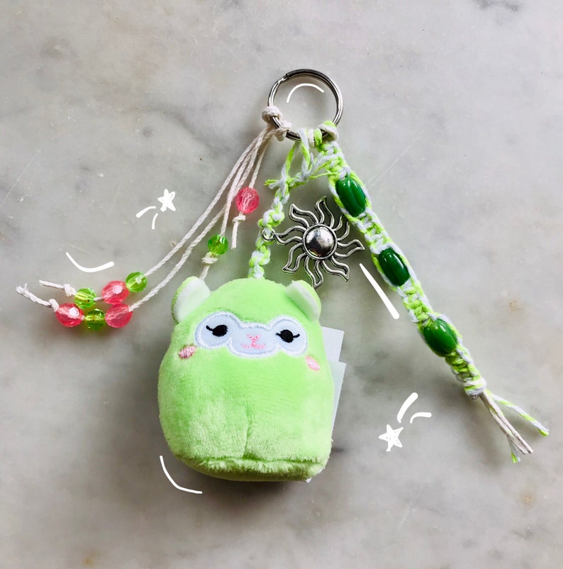 Custom Squishville Squishmallow Keychain Etsy