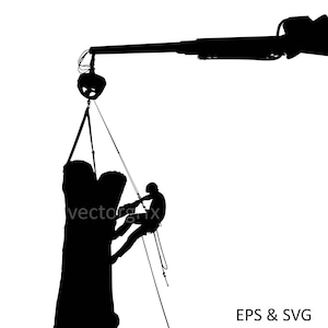 Baumentfernungsspezialist, Baumpfleger, Baumräumung, Baumentfernung, Esche Käfer, kranker Baum, Silhouette, gefährliche Arbeit, Kettensäge, Landschaftsgärtner