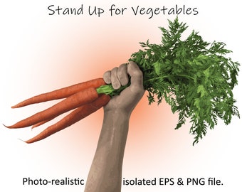 Vegetable Clipart, Vegetable Vectors, Healthy, Nature, Organic Vegetable, Farmers Market Graphics, Food Clip Art, Vector Art, Food Co-op