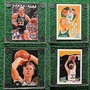 Larry Bird Basketball Card Coasters