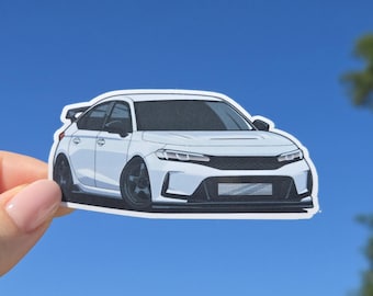 ホンダ シビック タイプ R FL5、車用ステッカー、タイプ R ステッカー