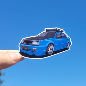 Volkswagen Jetta Car Sticker - High Quality Waterproof Vinyl Sticker Modified Classic