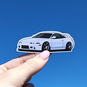 1998 Mitsubishi Eclipse GSX Car Sticker - High Quality Water Resistant Sticker Modified Classic