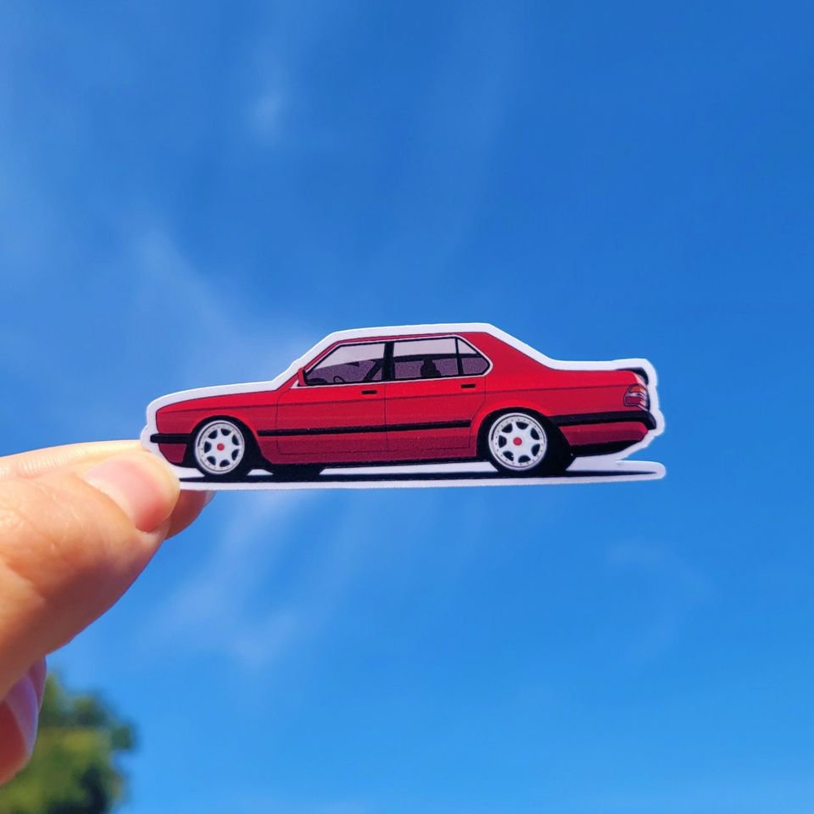BMW M5 E28 Race Car Sticker - High Quality Water Resistant Sticker ...