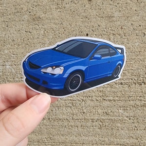 Adhesivo para coche de carreras Acura RSX, adhesivo resistente al agua de alta calidad, clásico modificado