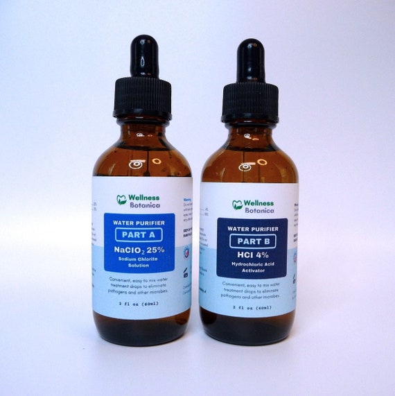 Chlorine Dioxide Kit MMS Water Purification Solution Etsy