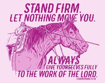 Stand Firm Print