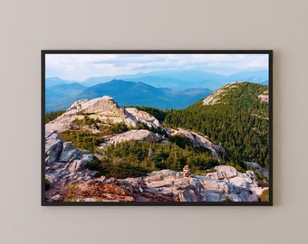 White Mountains Photo Print - Looking Down Mount Chocorua