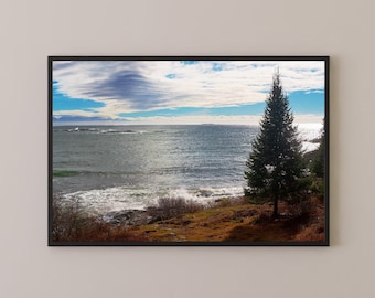 Maine Photo Print - Long Island Atlantic Balmy November
