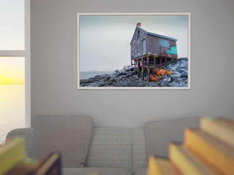 Maine Photo Print Willard Beach Fishing Shack image 3