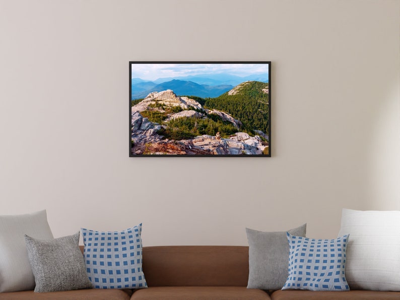 White Mountains Photo Print Looking Down Mount Chocorua image 1