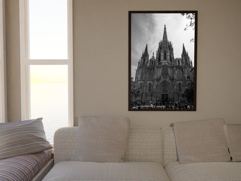 Barcelona Photo Print Cathedral of the Holy Cross and Saint Eulalia image 3