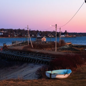 Maine Photo Print Great Diamond Island at Blue Hour image 2