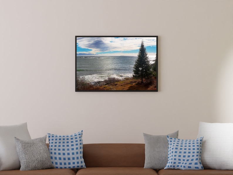 Maine Photo Print Long Island Atlantic Balmy November image 1