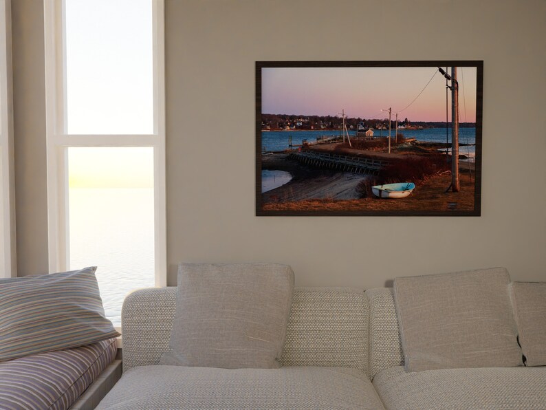 Maine Photo Print Great Diamond Island at Blue Hour image 3