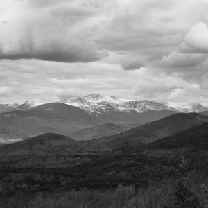 White Mountains Photo Print Mount Washington B&W Giclee image 2