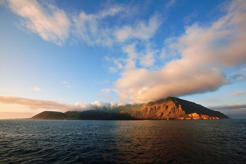 Galápagos Islands Photo Print Approach to Isla Isabela image 2