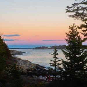 Maine Photo Print Magic Hour on Long Island image 2