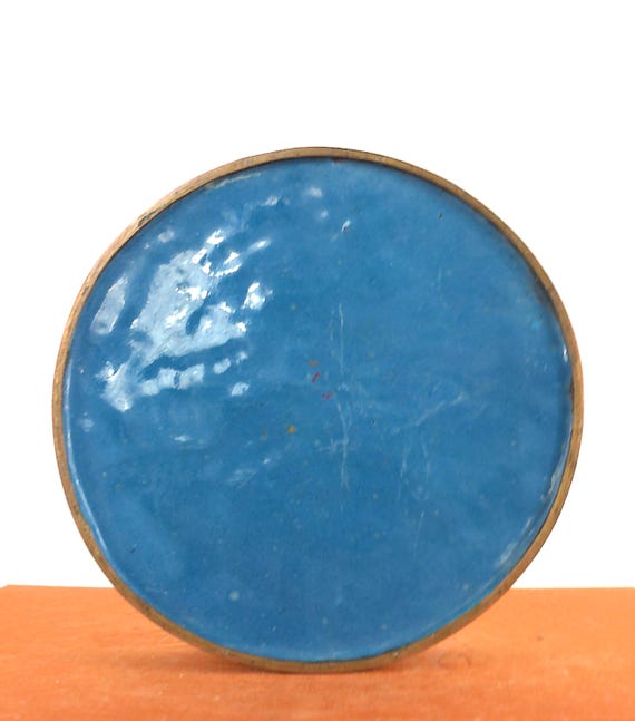 Chinoiserie Export Cloisonne Trinket Box, Floral … - image 8