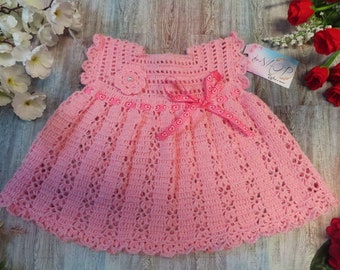 Vestido tejido bebe - Etsy España Vestido tejido bebe - Etsy España