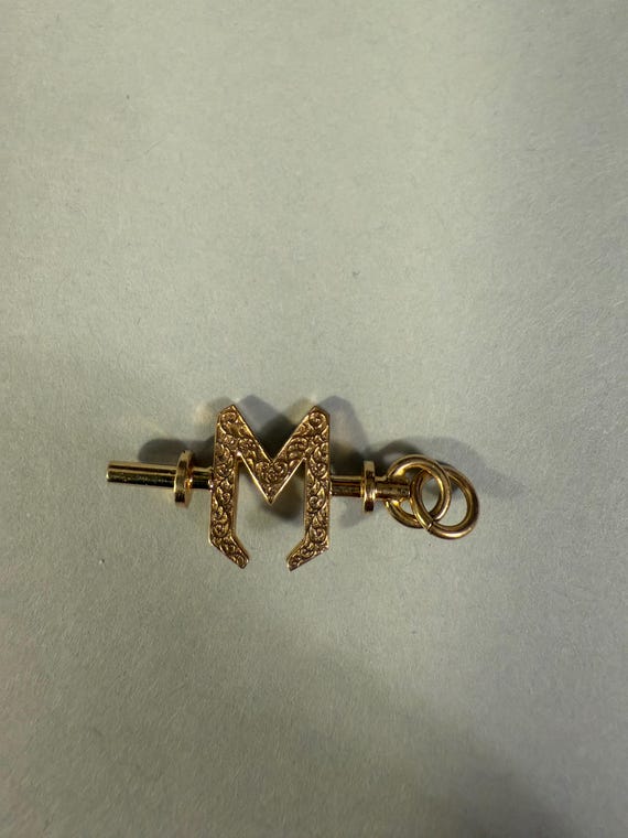 10k letter “M” key fob