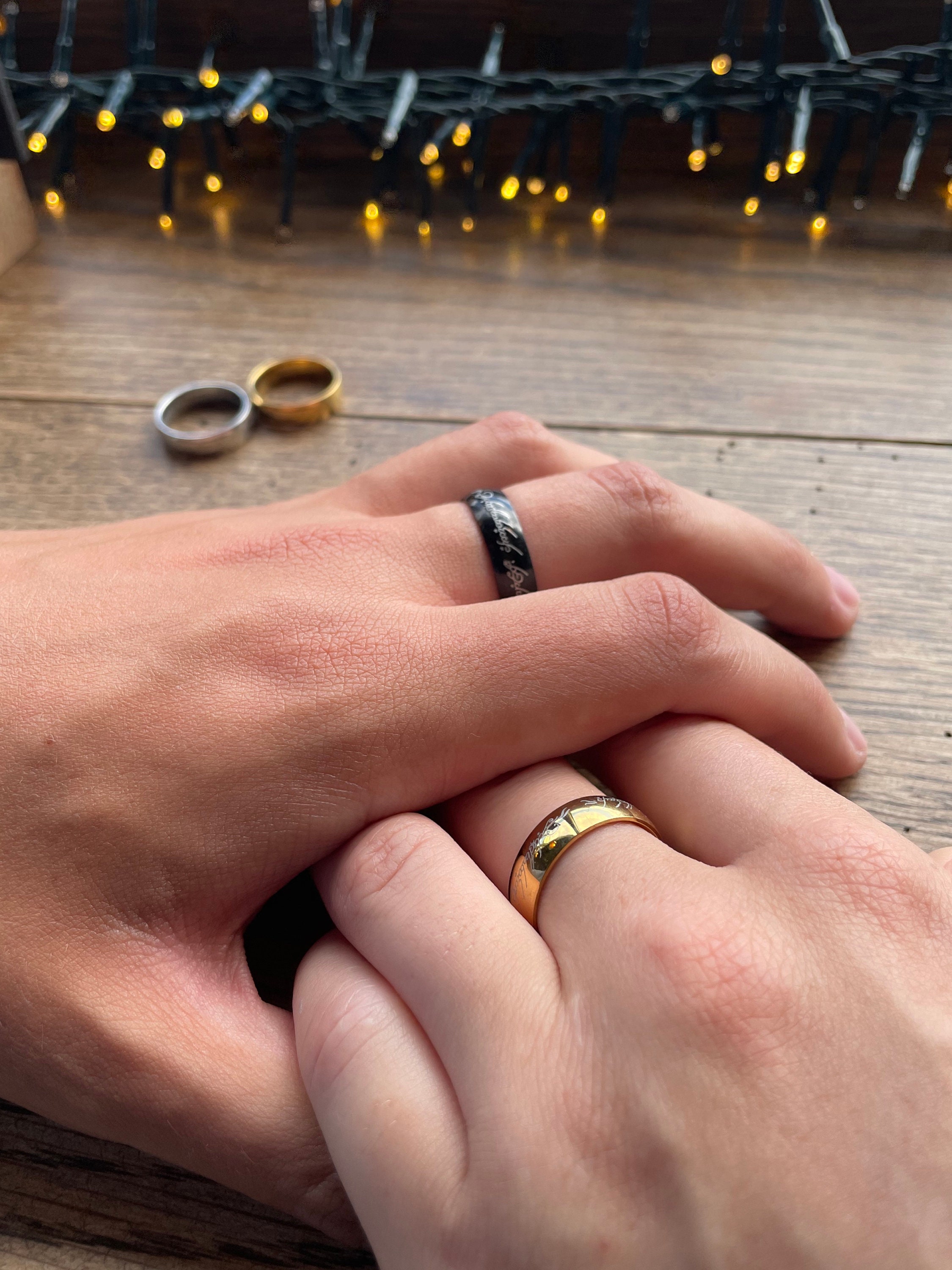 One Ring Ring of Power Ruling Ring Lord of the Rings Etsy UK