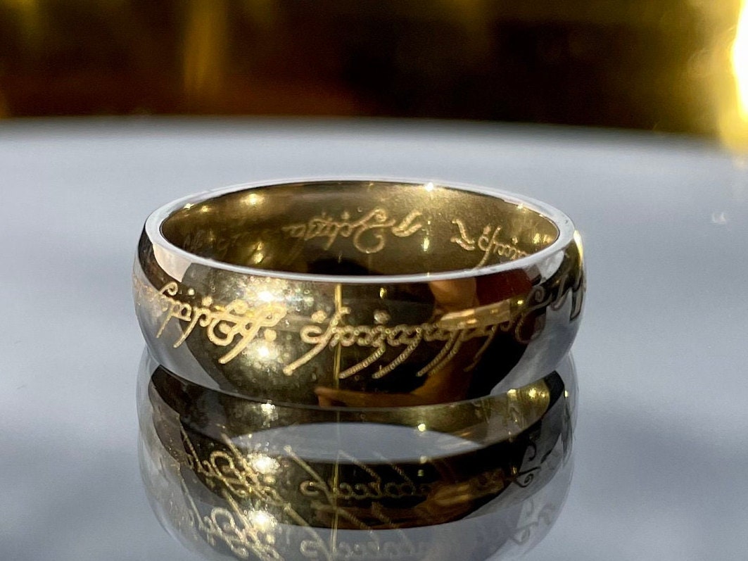 The One Ring™ of Power in Sterling Silver Officially Licensed 