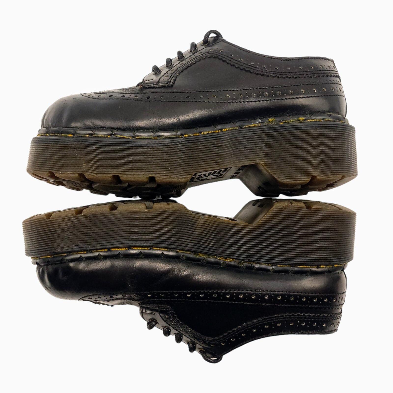 90s Dr.Martens envyソール　厚底 Vintage 90's Dr. Martens Steel Toe Brogue Wingtip Envy Sole