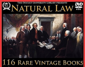 Natural Law Book Scans - ebooks - Rare Vintage