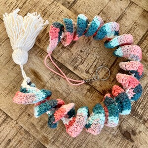 Crochet windspinners outdoor decor