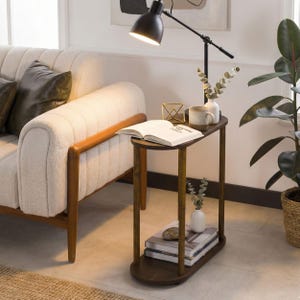 Solid Wood Narrow Side Table

Slim Living Room Two Tier End Table | Space Saver Coffee Table Organizer

Bring warmth, simplicity, and functionality into your living space with this handmade solid wood narrow side table.
Designed for modern homes and small spaces, this slim end table fits perfectly next to sofas, couches, or beds. ✨

Minimalist design meets everyday practicality.