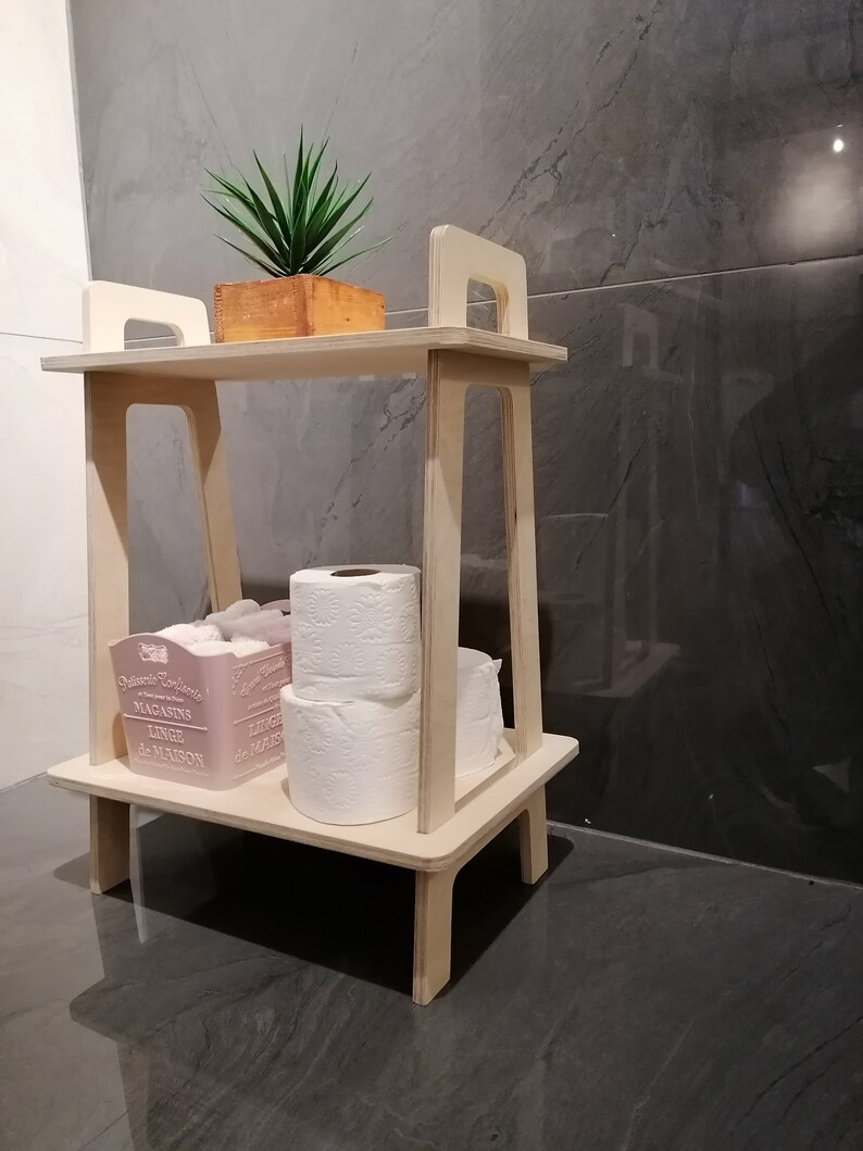 Bathroom Storage Modern Entryway Bench Bathroom Organizer - Etsy
