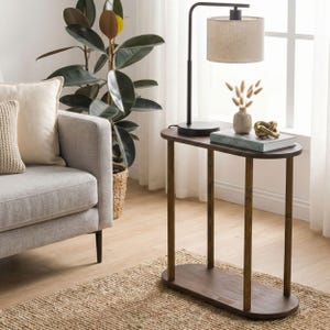 Solid Wood Narrow Side Table

Slim Living Room Two Tier End Table | Space Saver Coffee Table Organizer

Bring warmth, simplicity, and functionality into your living space with this handmade solid wood narrow side table.
Designed for modern homes and small spaces, this slim end table fits perfectly next to sofas, couches, or beds. ✨

Minimalist design meets everyday practicality.