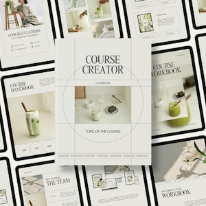 Canva Workbook Template for Coaches & Course Creators, Coaching Tools, Ebook Worksheets, Modern Magazine, Business Brochure, Health Wellness
