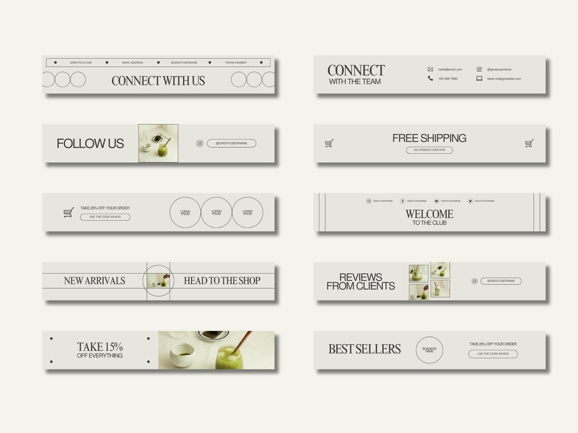 Modern Email Newsletter Template: Canva Editorial Design (digital ...
