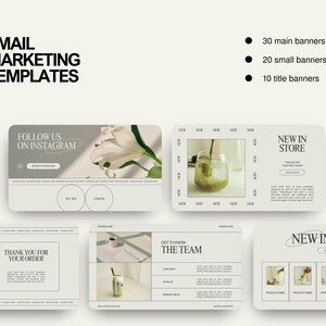 Modern Email Newsletter Template: Canva Editorial Design (digital ...
