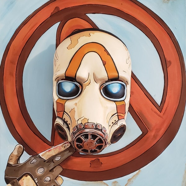 Borderlands Psycho Mask - Etsy