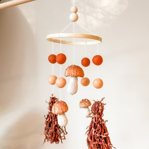 Woodland Mushroom Mobile