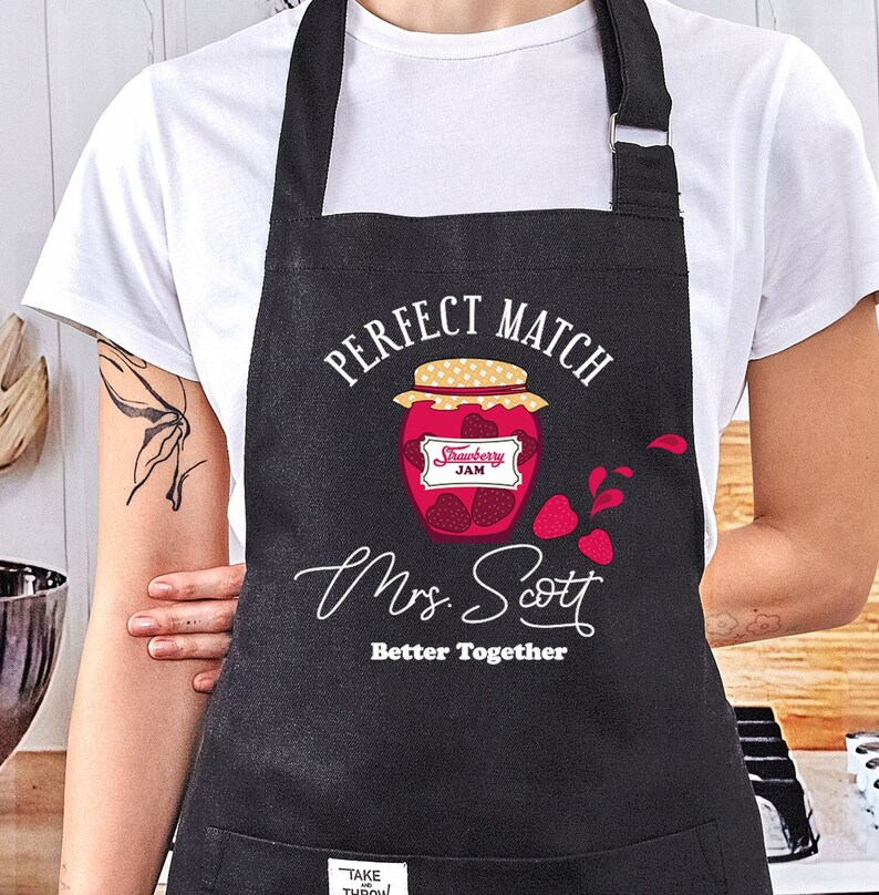 Customized Matching Aprons