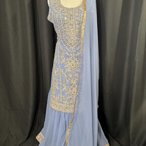 Punjabi Sharrara For Women Indian Designer Wedding Wear Party Wear function Wear Reception Wear Chaniya Choli bollywood Style Indian outfits